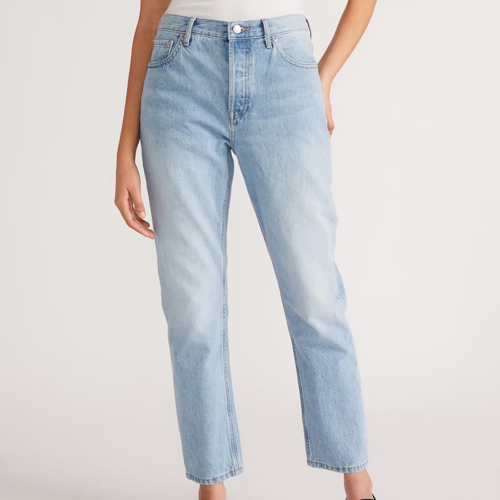 Everlane The ’90s Cheeky® Jean Vintage Sunbleached Blue Size 27